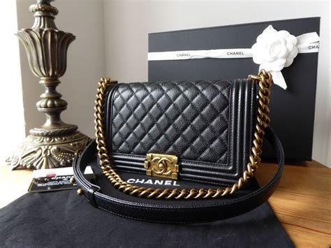 chanel boy bag caviar skin|BOY CHANEL .